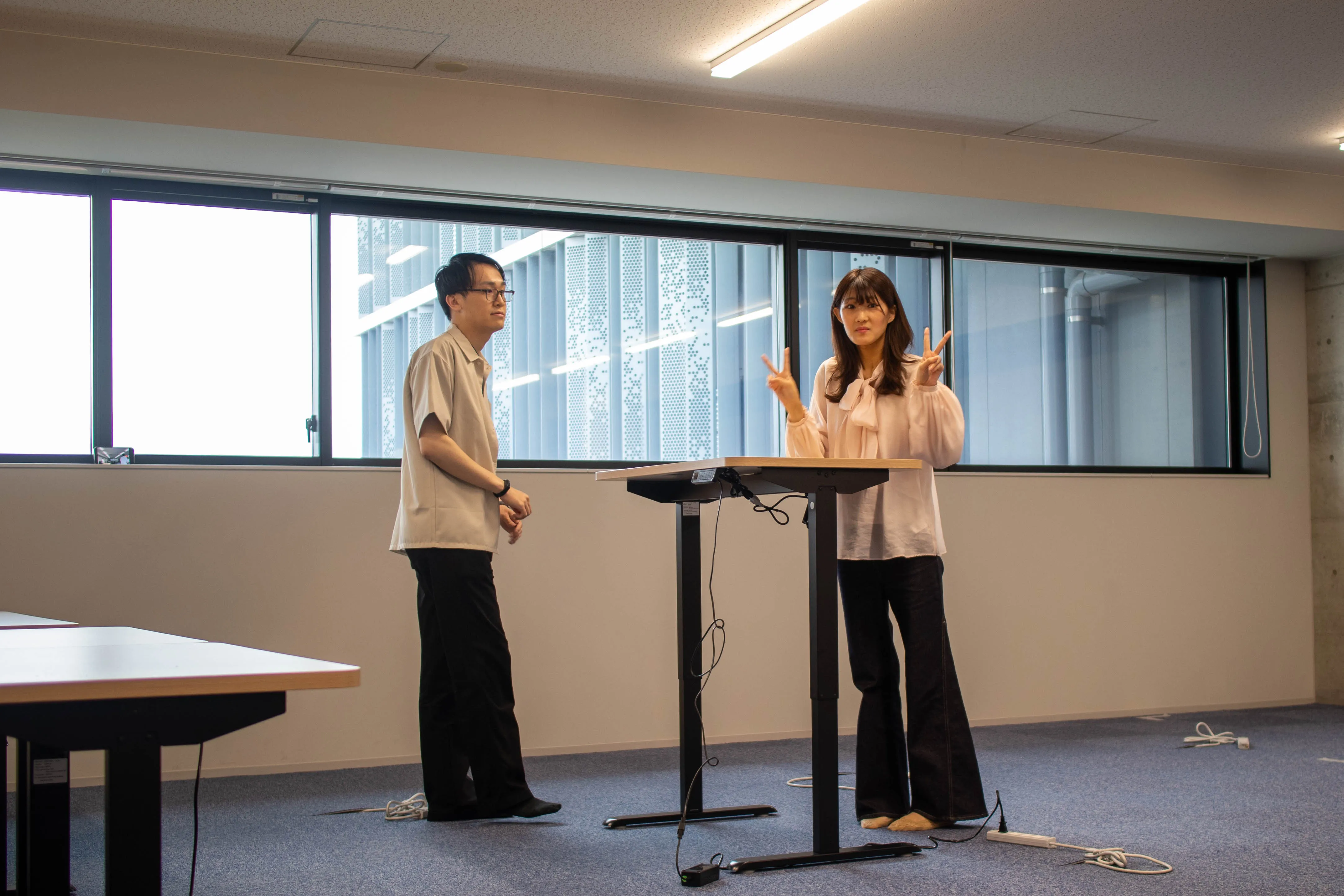 研究室説明会の様子 2